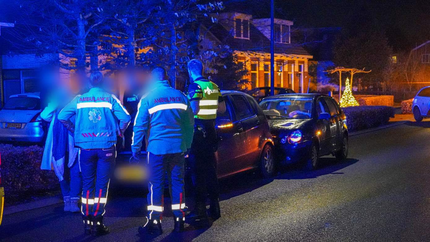 Veel schade bij ongeval in Zuidlaren