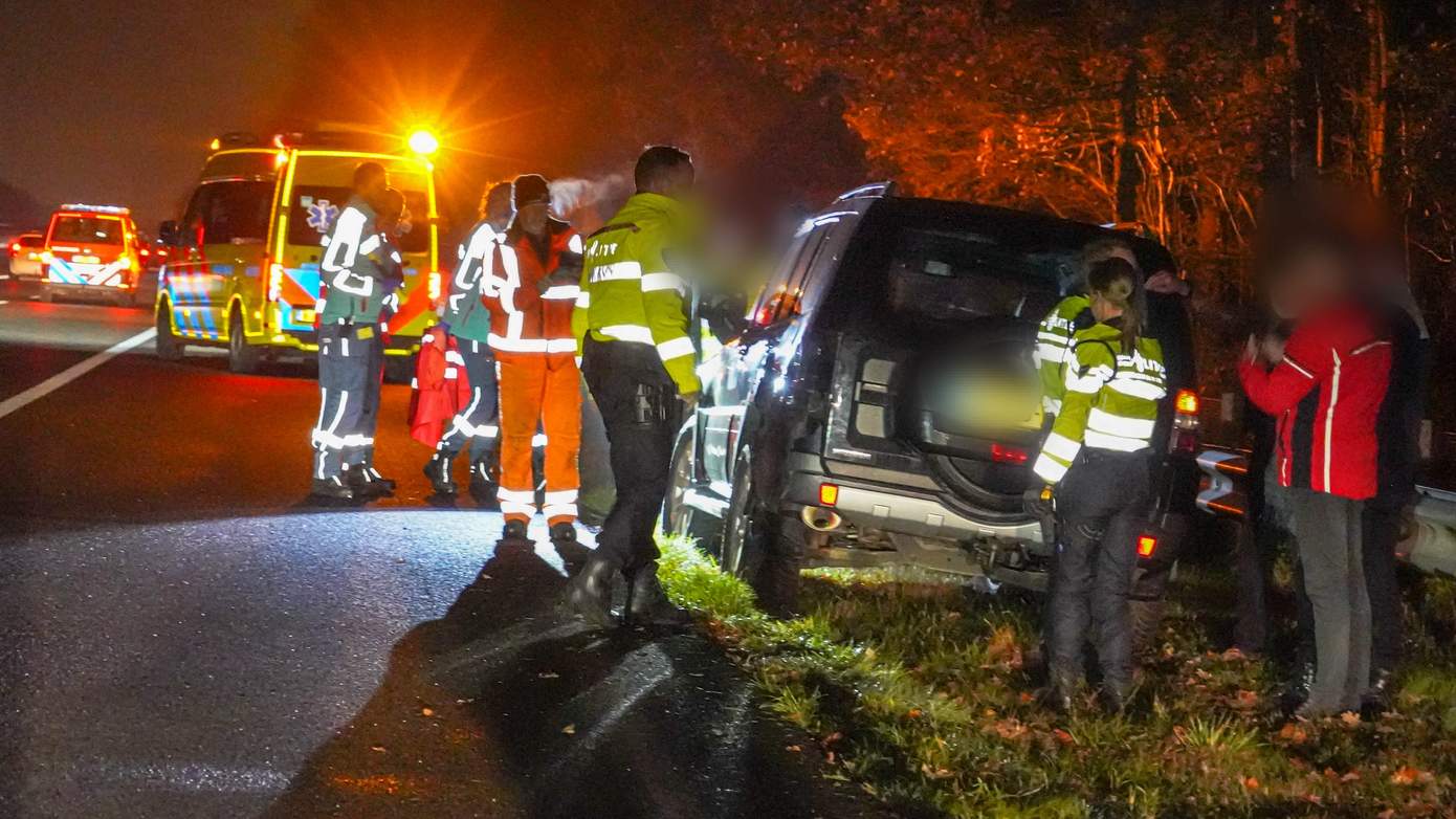 Spookrijder veroorzaakt ongeval op A37 (video)