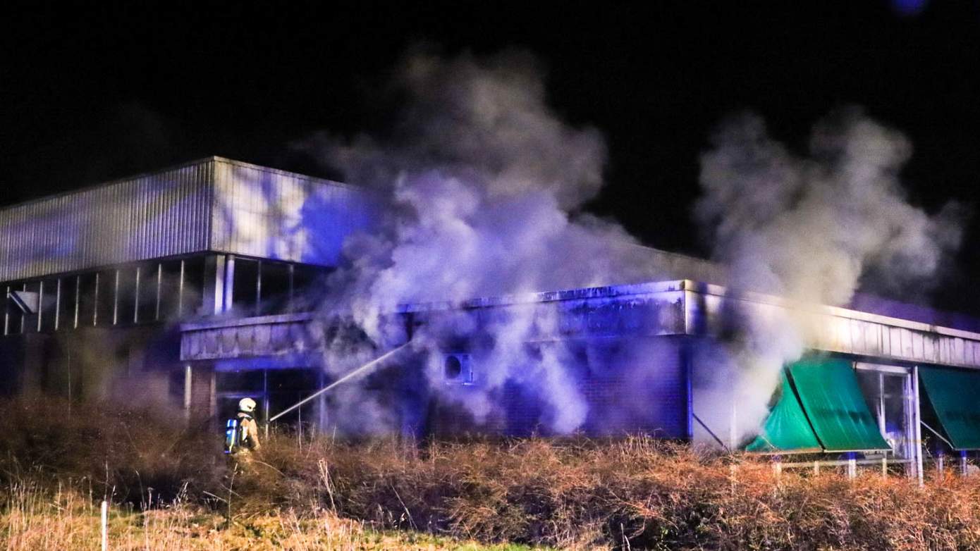 Opnieuw forse brand in leegstaand pand Emmen