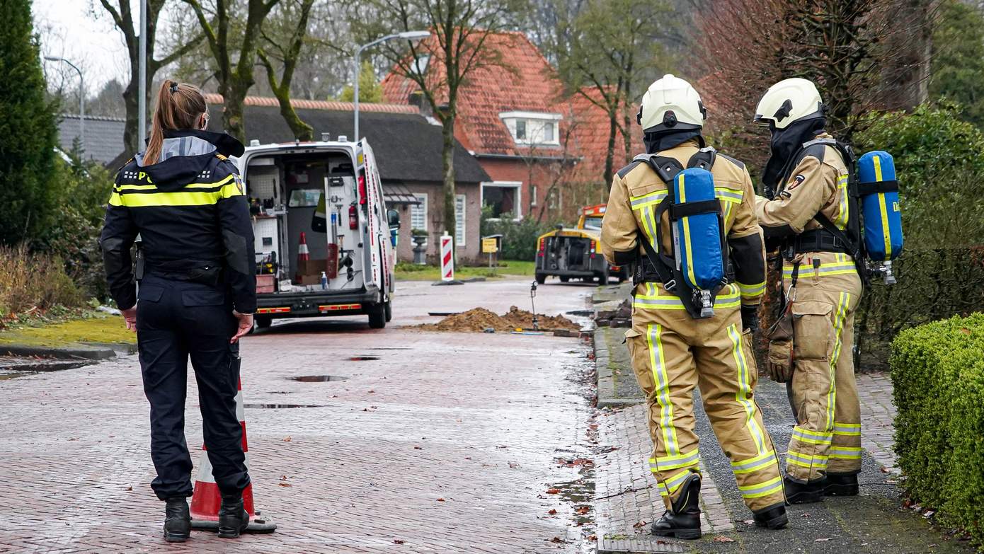 Woningen ontruimd vanwege gaslek in Rolde