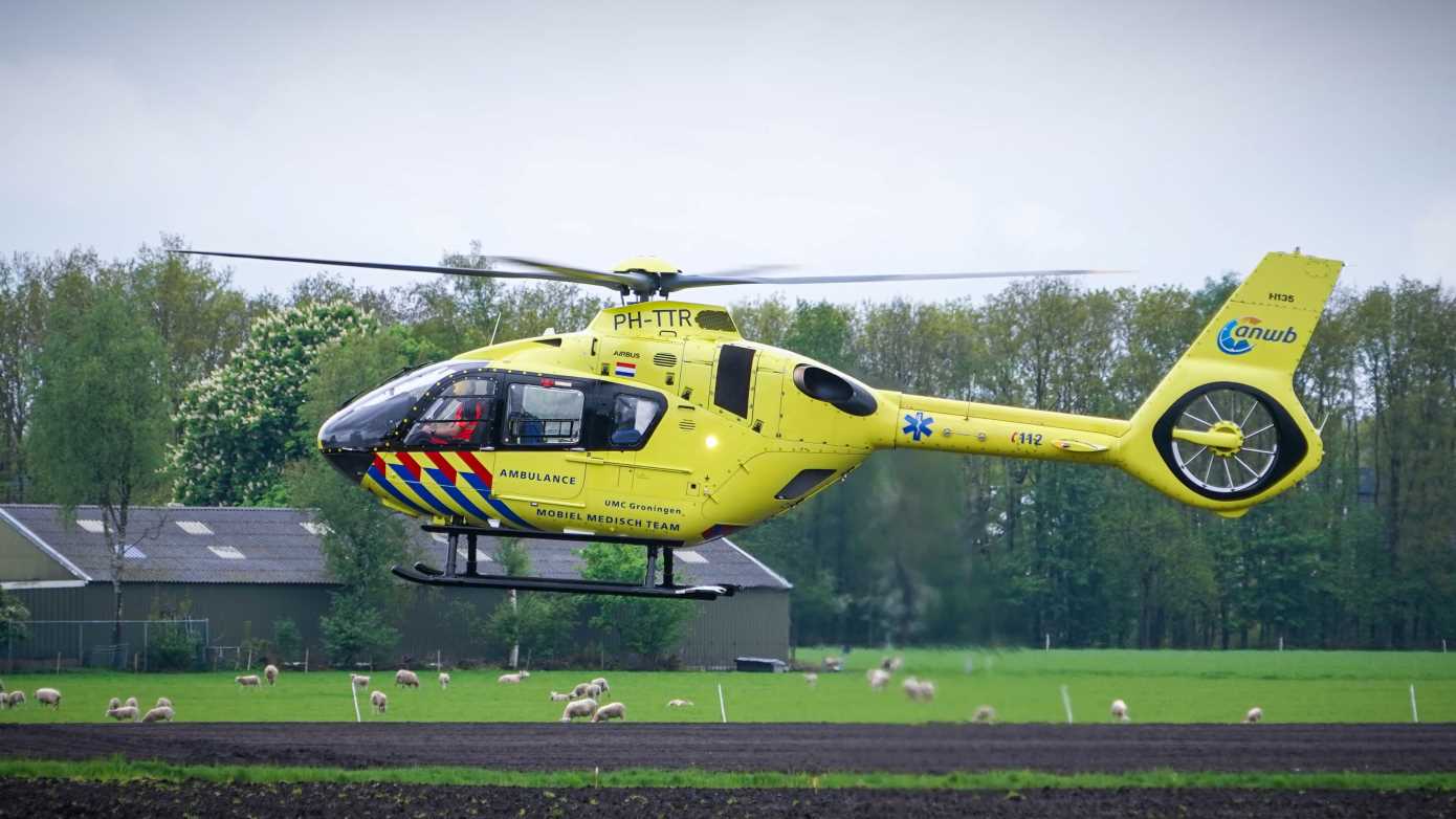 Traumahelikopter landt in Nooitgedacht voor assistentie