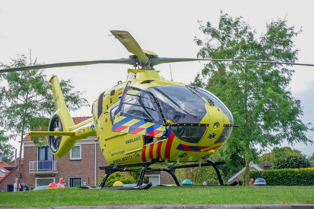 Traumahelikopter ingezet voor incident in Hoogeveen