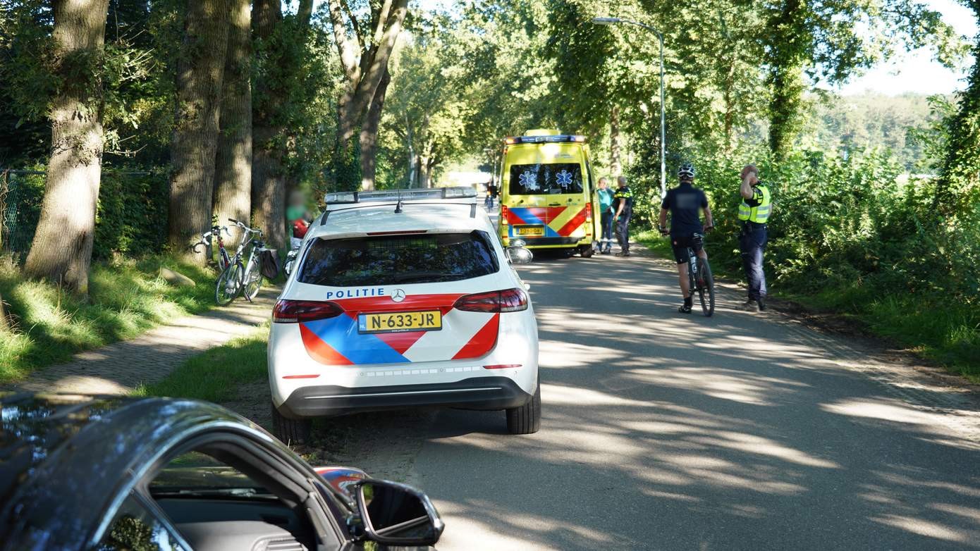 Fietser gewond na ongeval in Gieten