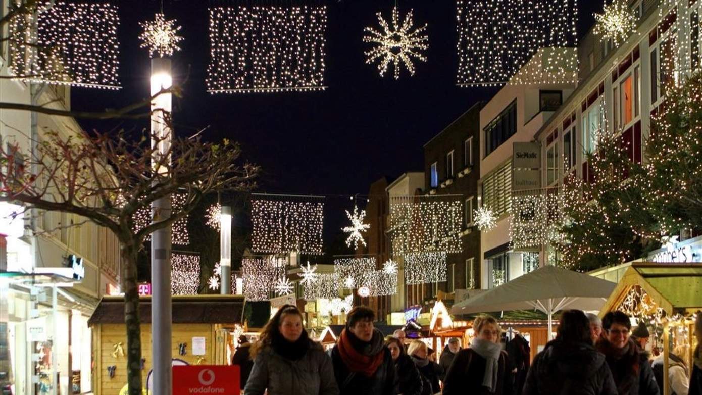 Volop gezelligheid op de kerstmarkten vlak over de Duitse grens