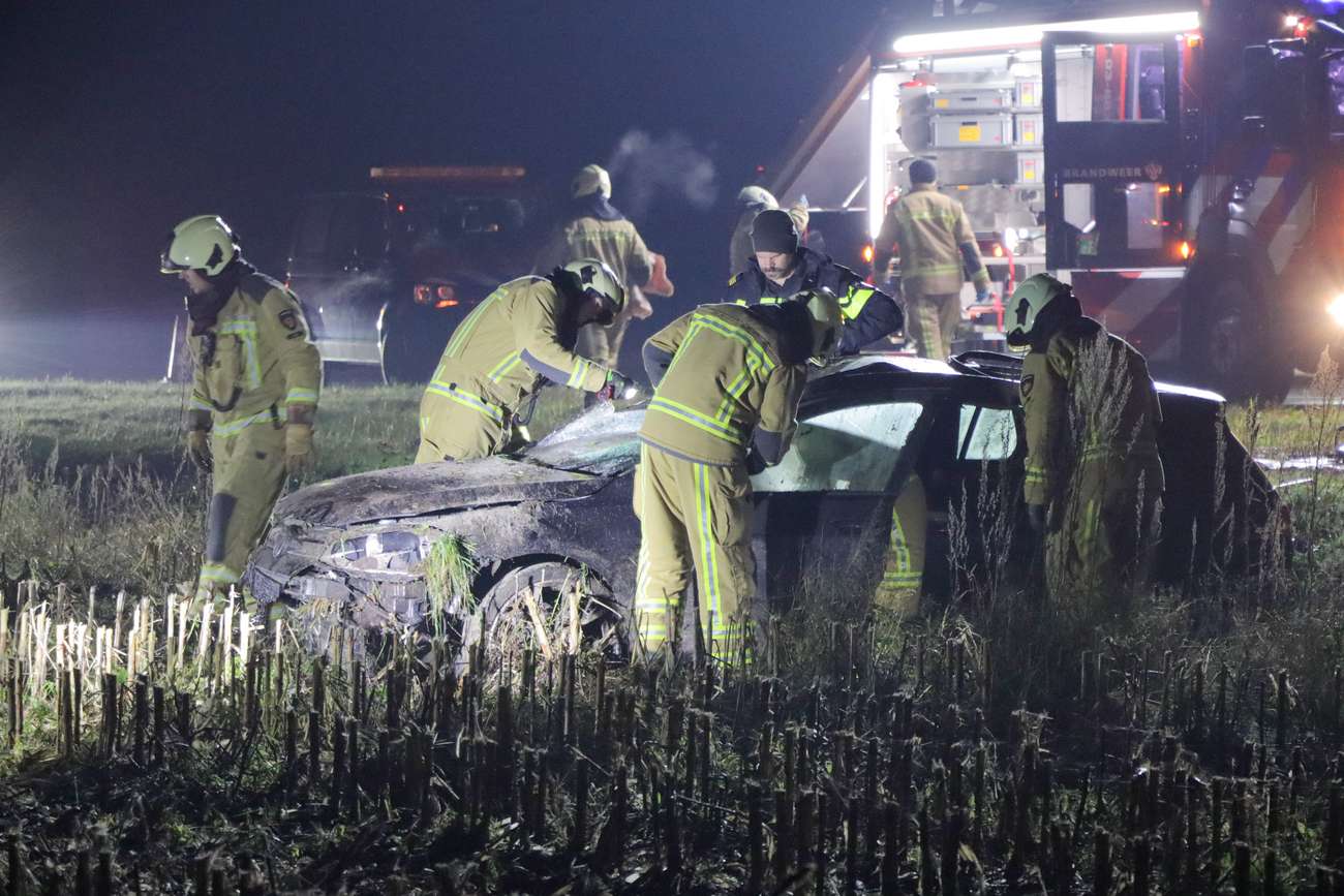 Gewonde bij ernstig ongeval op A37