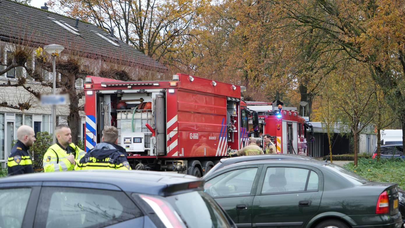 Lichte rookontwikkeling bij woningbrand in Emmen