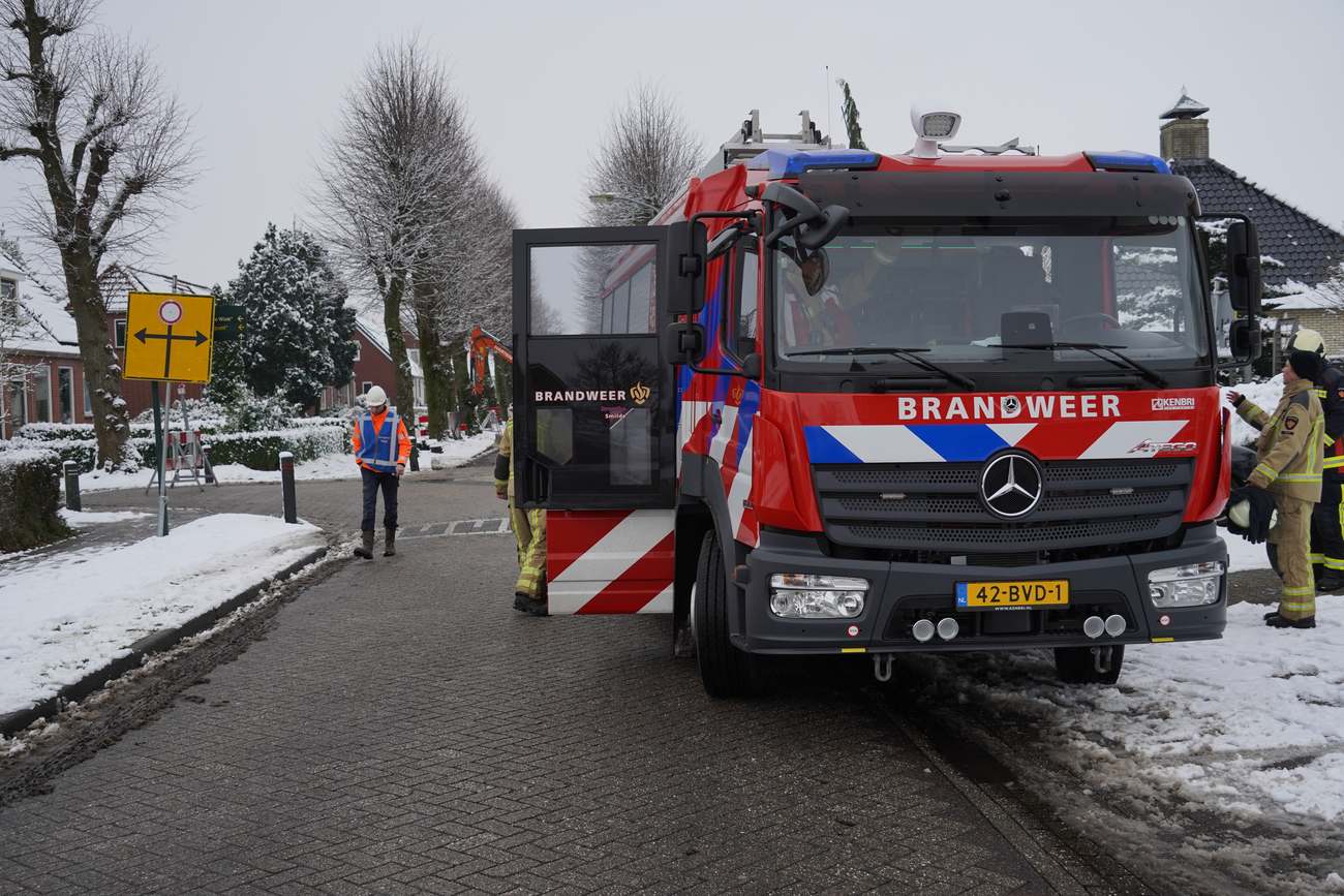 Meerdere huizen in Bovensmilde ontruimd vanwege gaslek