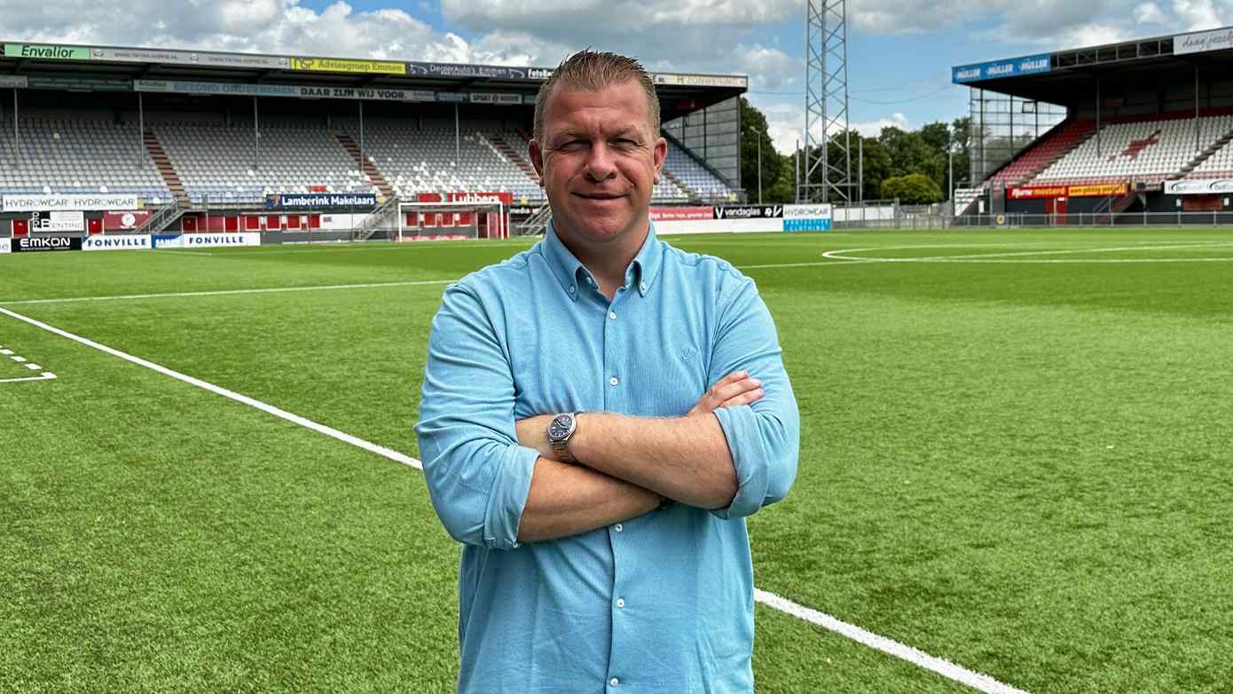 Nico Haak technisch directeur van FC Emmen
