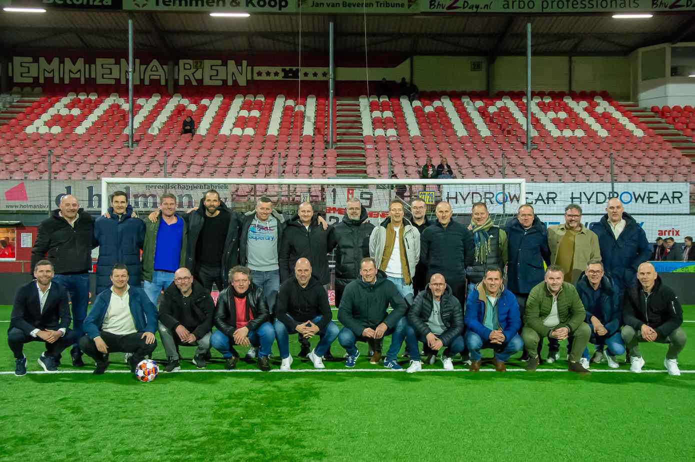 Oud-FC Emmen speelt eerste wedstrijd tegen vv Emmen