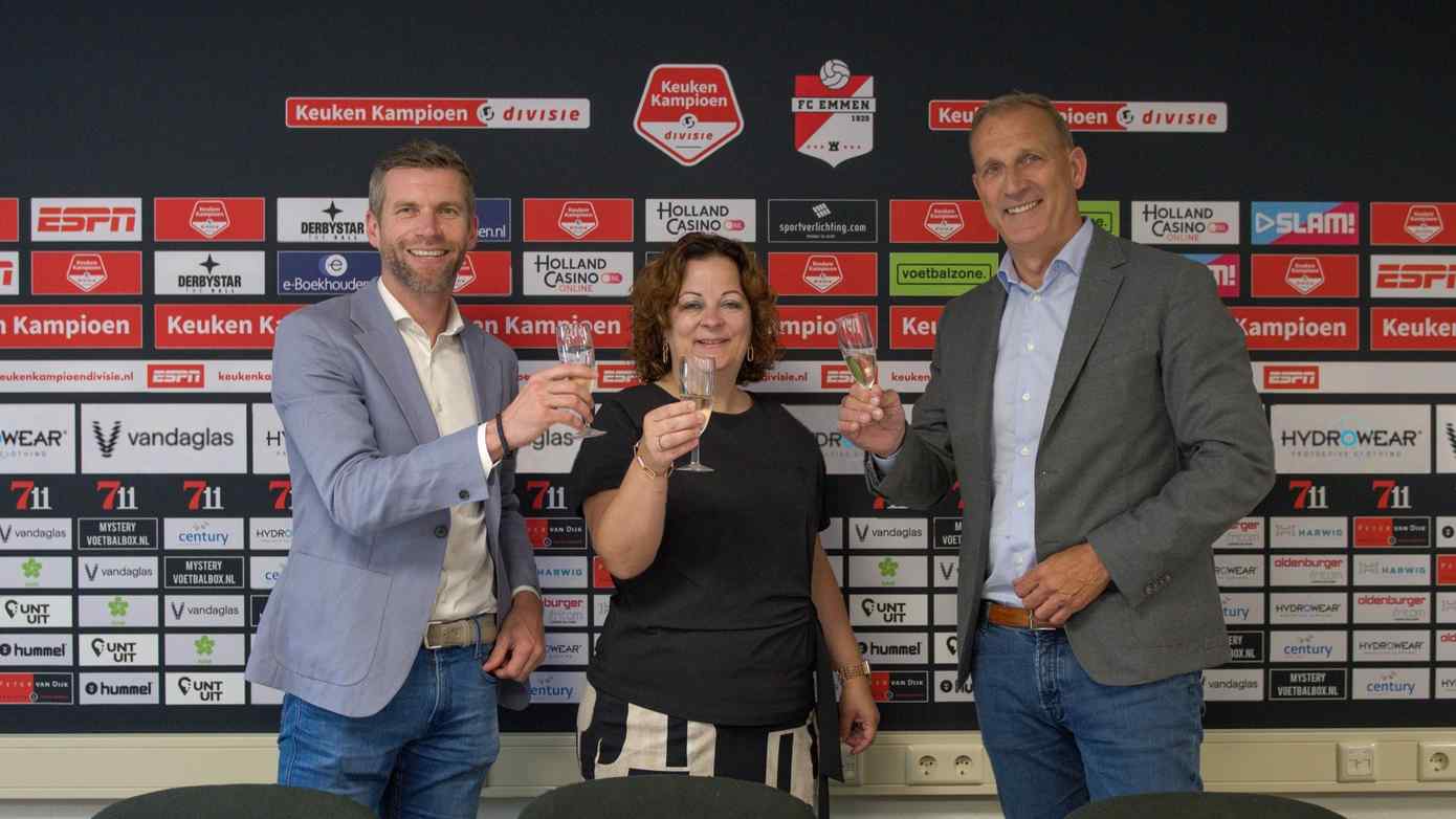 Hydrowear tweede hoofdsponsor van FC Emmen