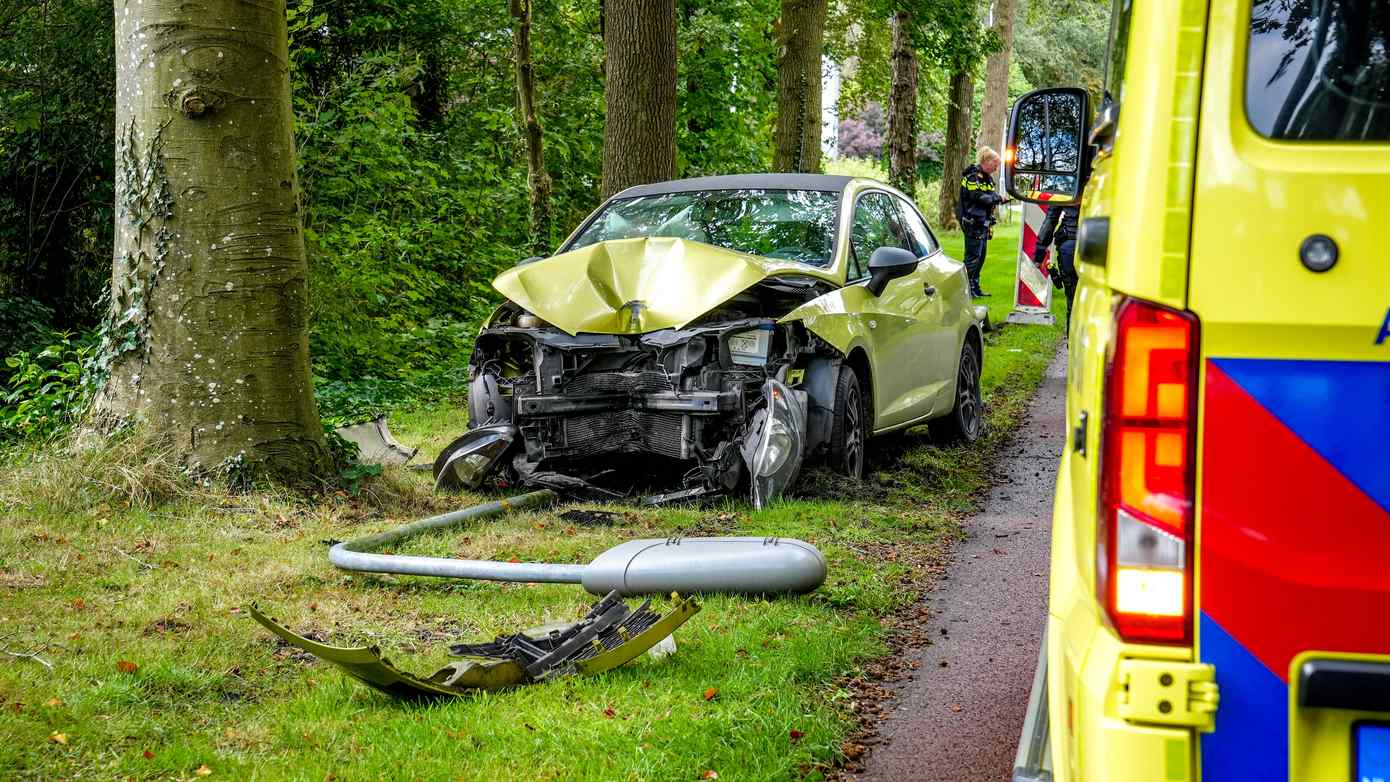 Veel schade na eenzijdig ongeval in Norg