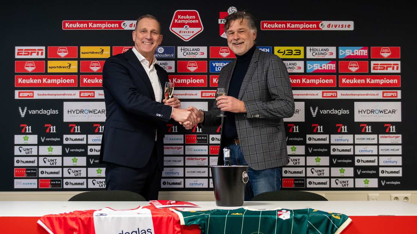 NAM verlengt stadionsponsorschap FC Emmen