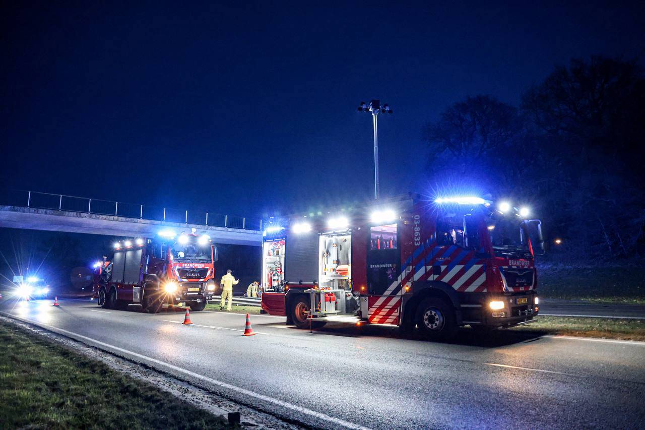 Twee zwaargewonden bij ernstig ongeval op N391