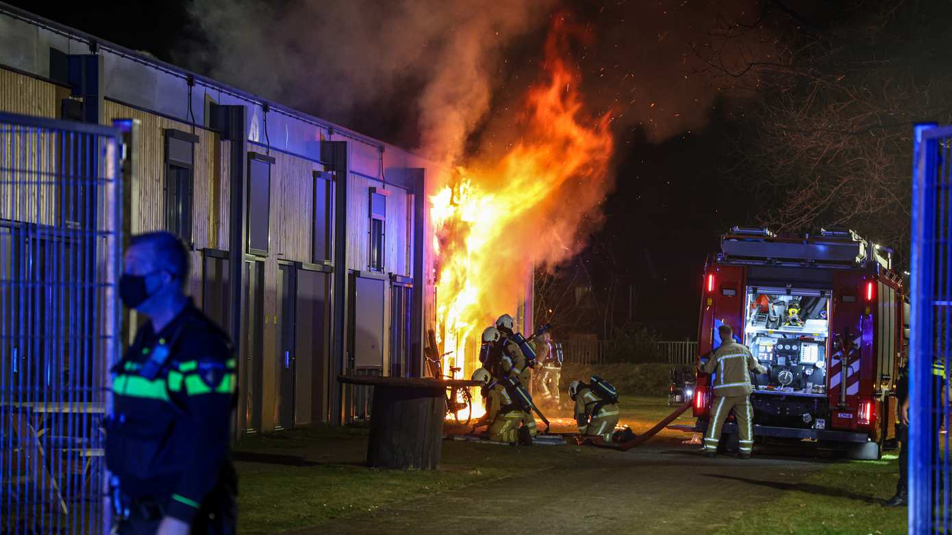 Uitslaande brand bij Leger des Heils; mogelijke dader meldt zich op politiebureau